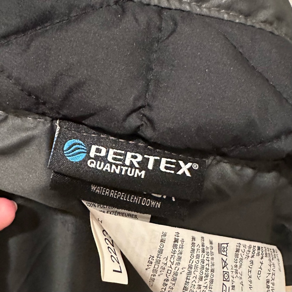Women's Mountain Classic Down Coat, Sherpa-Lined Black Tan XL✨EUC - Picture 5 of 16